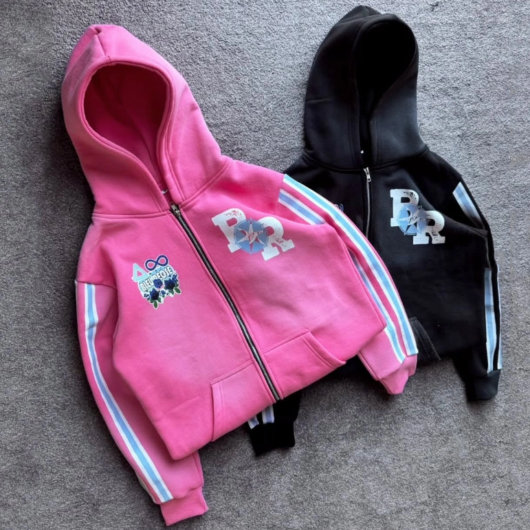 Vintage Washed Boxy Cropped Oversized Hoodie Unisex French Terry With Custom Drop Shoulder Distressed