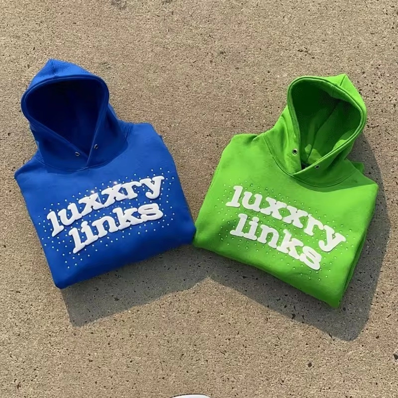 Puff Print Hoodies